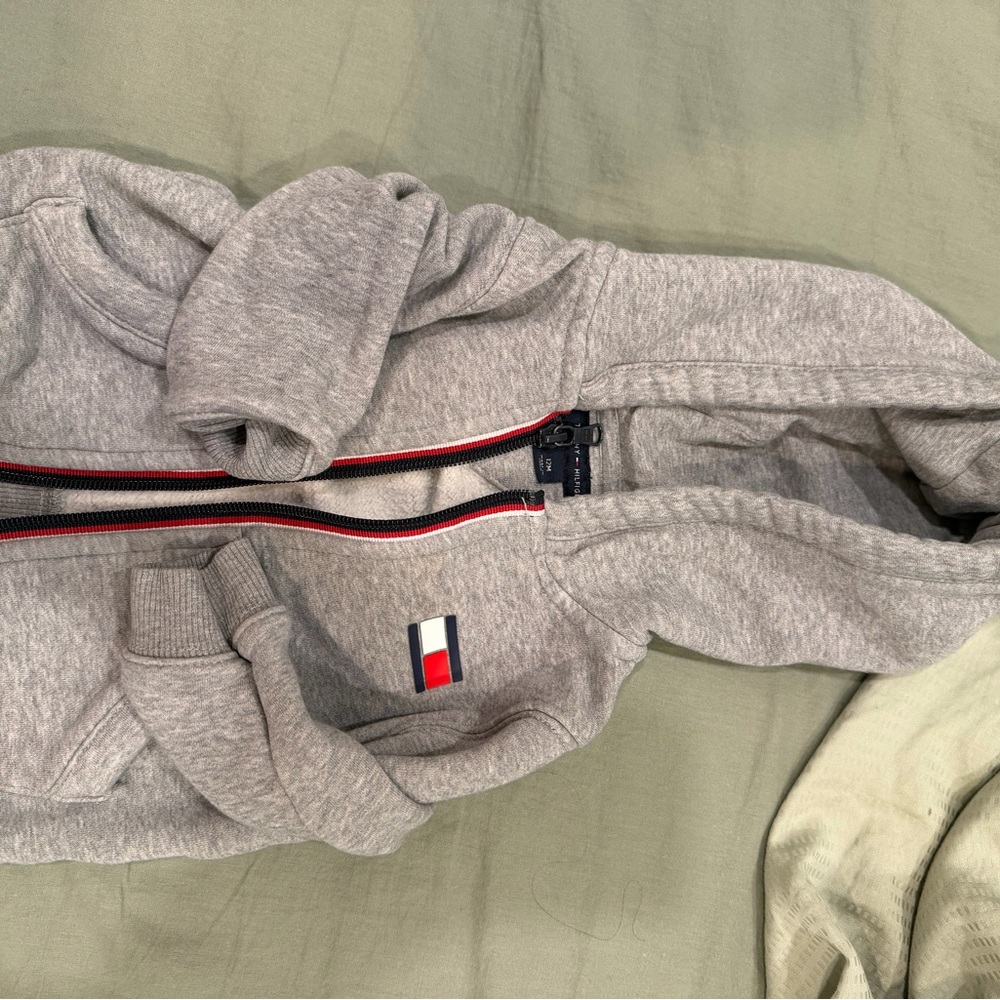 Gray Hoodie with Logo